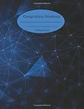 Composition Notebook: College Ruled Journal 110 Pages Blue Digital Technology Connecting Cover Desig