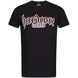 Hardcore United Unisex Big Front T-Shirt, Schwarz, XXL