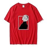 Sommer Unisex 2D Schwarz T-Shirt, Casual Tokyo Ghoul Anime T-Shirt Cosplay