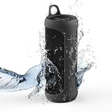Hama 2in1 Bluetooth Lautsprecher Twin 2.0 wasserdicht (Teilbare, tragbare Bluetooth Box, Mono/Stereo Speaker mit 20W, Musikbox wasserdicht nach IPX7, Aux, 6h Spielzeit, True Wireless Stereo) schw
