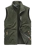 Panegy Herren Softshellweste Outdoorbekleidung Basis Retro Weste Sportlich-Moderne Körperwärmer schnelltrocknender Fleece W