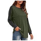 Shirt Damen Kurzarm Tiefer V-Ausschnitt Oberteil Bluse Sexy Tunika T-Shirt(Green, M)