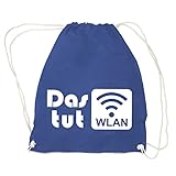 absenda Das TUT WLAN Turnbeutel | IT | Ingenieur | Internet | Online Informatiker Admiin B