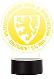 Eintracht Braunschweig LED Licht, Lampe Log