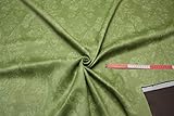 Escalano Verdunkelungsstoff Meterware Gardinenstoff Vorhangstoff Blackout Thermostoff Blickdicht Sonnenschutz (Apfelgrün)