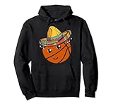 Basketball Kawaii Sombrero Mexiko Cinco De Mayo Fiesta Pullover H