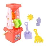 Kriosey—Accessories Kinder Junge Mädchen Strandspielzeug, 5 Stück Sandspielzeug Set, Sommer Outdoor Wasserspielzeug Set, Sandkasten Formen, Spaten, Harke, W