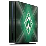 DeinDesign Skin kompatibel mit Sony Playstation 4 PS4 Pro Folie Sticker SV Werder Bremen Offizielles Lizenzprodukt Wapp