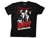Ripple Junction Buffy The Vampire Slayer Erwachsene Unisex Dämonen Darkness Dangerous Light Weight 100% Cotton Crew T-Shirt, schwarz, X