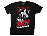 Ripple Junction Buffy The Vampire Slayer Erwachsene Unisex Dämonen Darkness Dangerous Light Weight 100% Cotton Crew T-Shirt, schwarz, X