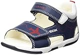 Geox Baby-Jungen TAPUZ Boy B Sport Sandal, Navy/RED, 22 EU