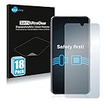 Savvies 18x Schutzfolie kompatibel mit Infinix Note 11 Displayschutz-Folie Ultra-transp
