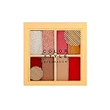 abcd123 Augen-Make-up-Palette, wasserdichtes, langlebiges Glitzer-Beauty-Make-up, 8-farbig Schimmernde Matte Mini-Lidschatten-Palette Kosmetik