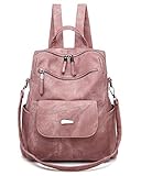 ChaoYmai Damen Rucksack Anti-Diebstahl Schultertaschen Casual Daypack, rose, Einheitsgröße,