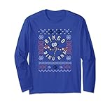 Jurassic Park Christmas Dino DNA Ugly Sweater Lang