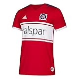 adidas MLS Herren Trikot Chicago Fire, Replica Jersey, S, Scarlet, 7417AFW9AZNCFI