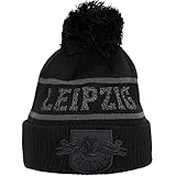 RB Leipzig Shadow Bobble Beanie Bommelmütze (one Size, Black)