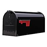 Original U.S. Mailbox - ELITE - Stahl - schwarz - Gr. T1 Art. E1100B00