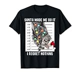 I Regret Nothing Lustiger Katzenliebhaber, grauer Tiger T-S