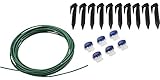 McCulloch Reparatur-Set für Begrenzungskabel, Begrenzungsdraht Set für Mähroboter inkl. Kabel, Verbinder und Haken (Art.-Nr. 00059-52.996.01)