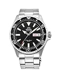 Orient Unisex Erwachsene Analog Automatik Uhr mit Edelstahl Armband RA-AA0001B19B