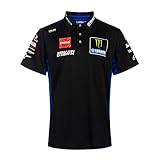 Vr46 Men's Replica Yamaha Monster Team T-Shirt, Schwarz, XL