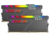 GeIL EVO X Two RGB DDR4 DRAM DDR4 3600Mhz (PC4-28800) 64GB (32GB x 2) Desktop-Sp