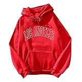 Damen Pullover Sweatshirt Graphic Sweatjacke Hoodie Mit Kapuze Streetwear Langarm Frauen Casual Solid Contrast Splice Tops Kapuzenpullover Slim Fit Freizeit Training - Pulli Fitness Athletic Sporttop