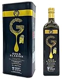 Elasion Gold Olivenöl 0,3% aus Kreta 5,0l Kanister + 1,0l Flasche gratis | Griechisches Olivenöl | Extra nativ | Sortenrein | + 20ml ElaioGi Ölprob