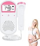 Schwangerer Fetaler Doppler, Baby-Herzschlagmonitor Für Die Schwangerschaft, Tragbare Erkennungsgeräte Für Schwangere Frauen Zu H