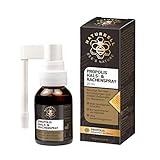 Naturbell Propolis Hals- & Rachenspray, beruhigendes Spray mit Propolis bei Halsentzündung, langer Sprühkopf für schnelle Hilfe bei Halsschmerzen, 1 x 20 ml Spray