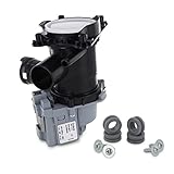 DL-pro Ablaufpumpe Pumpe für Bosch Siemens 145093 00145093 für Modelle Avantixx Logixx Maxx VarioPerfect iQ500 Laugenpumpe mit Pumpenkopf und Sieb für Waschmaschine Waschtrock