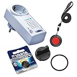 Pflegeruf-Set ELDAT Easywave RS11 mit Halsbandsender und Batterie-W