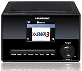 Blaupunkt IRK 1620 Internetradio mit Farbdisplay , Wlan, Küchenradio mit LCD Display 3,2 Zoll, USB, Wecker mit Alarmton, Wettervorhersage, Sleep Timer, Webradio, 3 Watt RMS