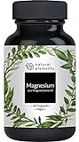 Magnesium - 365 Kapseln - 667mg, davon 400mg elementares Magnesium pro Kapsel - Laborgeprüft, hochdosiert, veg
