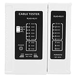 Multifunktionaler RJ45 RJ11 Netzwerkkabeltester, Ethernet LAN Netzwerk Abnehmbarer Abschnitt Testwerkzeug Tragbares G