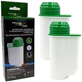 FilterLogic CFL-901B | Wasserfilter für Siemens EQ Series EQ.3 EQ.300 EQ.5 EQ500 EQ.6 EQ.9 - Bosch Verocup Verobar Kaffeevollautomat kompatibel mit Brita Intenza TZ70003 TZ70033A TCZ7003 (2er Pack)