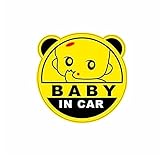 WYZDGTD Autoaufkleber by Cool Baby In Auto Vinyl Auto Aufkleber Lustig Für Stoßstange Fenster Motorrad Zubehör Innen 2 Stück Längste Seite 30