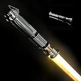 JAKROO Heavy Dueling Lightsaber, Star Wars 12 Color Lightsaber Licht, Säbelkostüm Zubehör Lizenzierte Premium Aluminiumlegierung Griff, 6 Sets Sound S