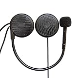 QSPORTPEAK Motorrad Helm Headset Bluetooth Gegensprechanlage Headset Wireless Helmet Kopfhörer für Motorrad Motorrad Helm Headsets Kopfhörer Mikrofon MP3 Dedicated Helm Headset Kopfhö