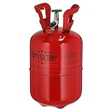 Helium Ballongas für 20 Ballons | Heliumflasche 140L Gasfüllung Folienballons Luftballons | Party Hochzeit (1 x Ballongas 20)