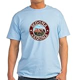 CafePress Sedona AZ – Castle Rock Light Cotton T-Shirt Gr. M, hellb