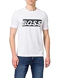 BOSS Herren Tee 4 T-Shirt aus Stretch-Baumwolle mit Logo-Artwork der neuen S