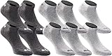 PUMA Sneakers Socken Sportsocken 10-Paar-Pack Unisex - Anthracite - Gr. 35-38