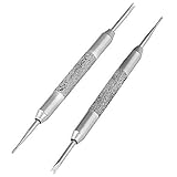 Yosoo 2 Stück Edelstahl Spring Bars Uhrmacher Remover Reparatur Werkzeug für Uhrarmb