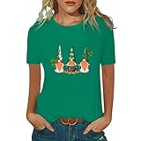 t-Shirts für Damen Oberteile Damen elegant Langarmshirt Rollkragen sexy Glitzer mesh Bluse Tops Langarm Glitzer Tunika Slim fit Shirts Mode Oberteile Tops lässiges longsh(#220119+34-Tshirts-A42, XXL)