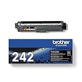 Brother TN242BK Original Tonerkassette TN-242BK schwarz (für Brother HL-3142CW, HL-3152CDW, HL-3172CDW, DCP-9017CDW, DCP-9022CDW, MFC-9142CDN, MFC-9332CDW, MFC-9342CDW)