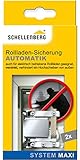 Schellenberg 16002 Rollladensicherung Automatik Hochschiebesicherung MAXI, 2 Stück