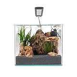 Amtra Technik Nanotank System 15 LED Aquarium Komplettaquarium Innenfilter Beleuchtung Abdeckung Glasbecken N