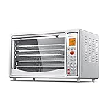 Smart Home Trockenobstmaschine,Fruit DöRrautomat,2-In-1-Backen Und Trocknen, 48 ° C-200 ° C Temperaturregelung, 0-20 Stunden Timing, DöRrgeräT Mit Led-Digitalanzeig